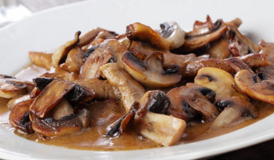 Рецепт бефстроганова с грибным соусом