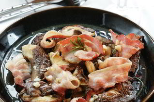 Бифштекс из белых грибов