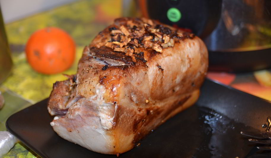 Рецепт буженины с чесноком в мультиварке