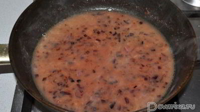 быстрая жареная говядина с соусом