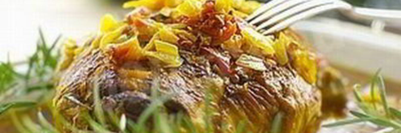 Фаршированная баранья лопатка