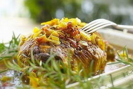 Фаршированная баранья лопатка