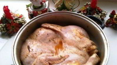 фаршированная курица