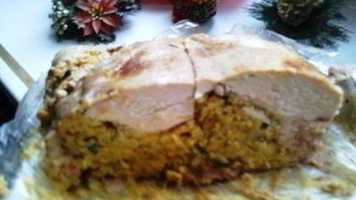 фаршированная курица