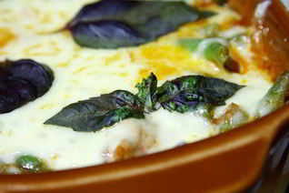 Филе грудки индейки, запеченое с овощами