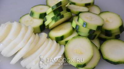 филе индейки с овощами