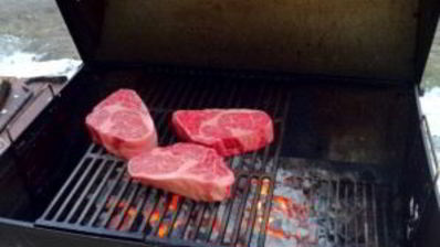говядина на гриле