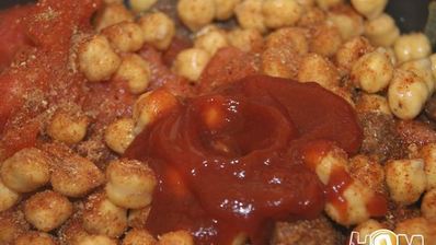 говядина тушеная с нутом