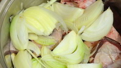 говядина тушеная с тыквой