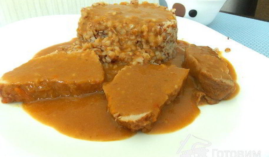 Рецепт говядины, тушеной в квасе