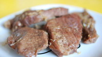 говядина в имбирно-медовом соусе