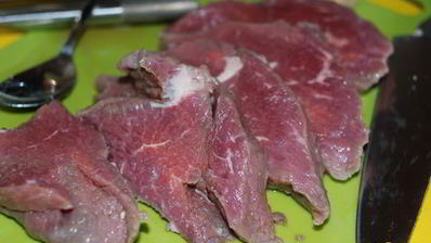 говядина в имбирно-медовом соусе