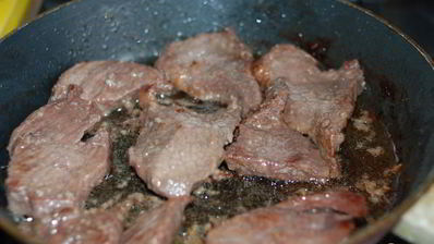 говядина в имбирно-медовом соусе