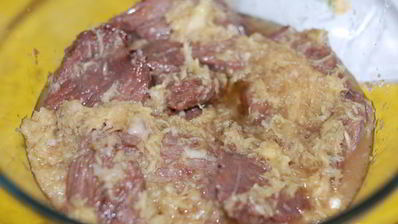 говядина в имбирно-медовом соусе