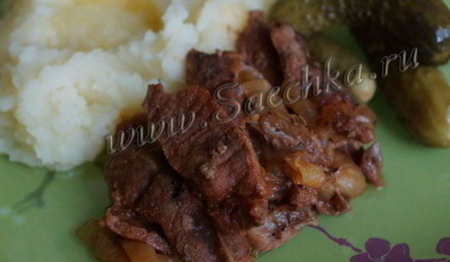 Рецепт говядины в мультиварке