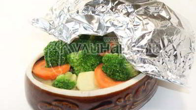 индейка с овощами