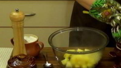 картофель и мясо в горшочках