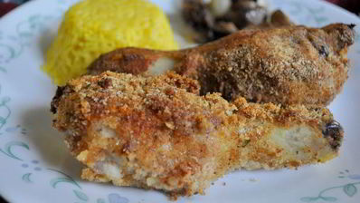 хрустящие куриные ножки