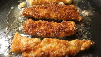 хрустящие куриные палочки