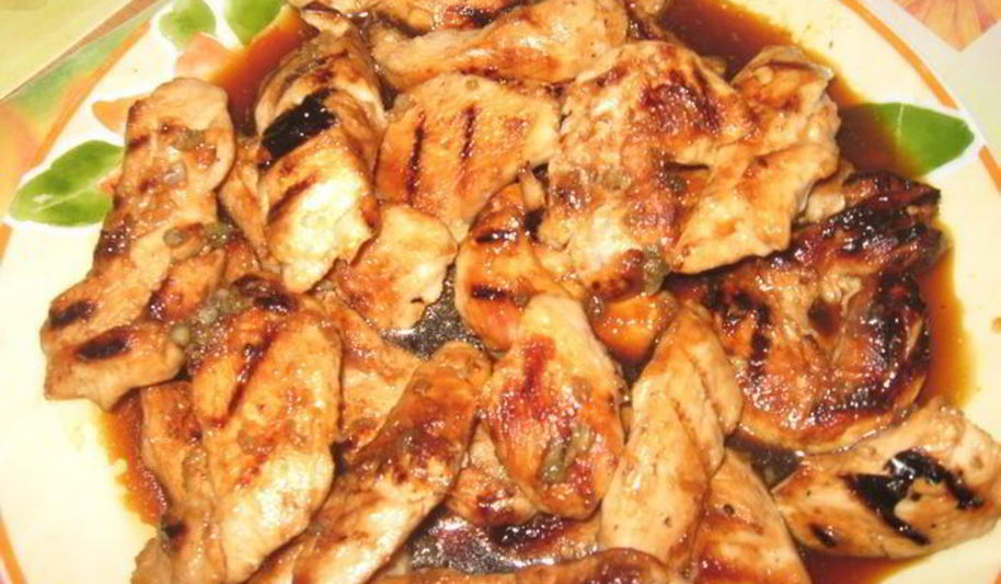 Рецепт куриной грудки под соусом терияки