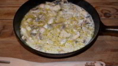 куриное филе в сметанном соусе