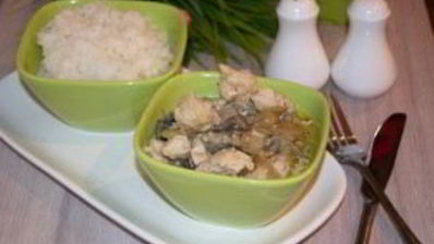 куриное филе в сметанном соусе