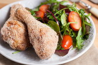 Куриные голени в панировке