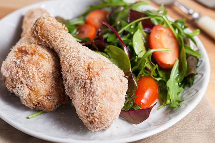 Куриные голени в панировке