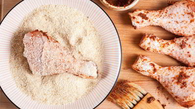 куриные голени в панировке