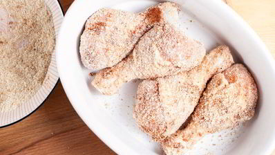 куриные голени в панировке