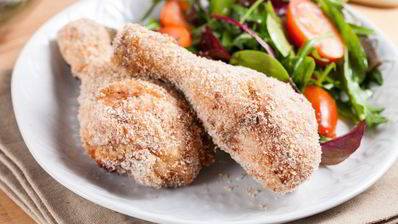 куриные голени в панировке