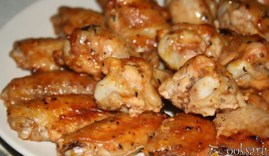 Рецепт куриных крылышек пикантных