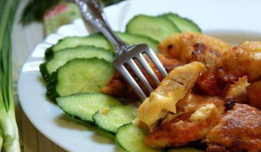 Рецепт куриных кусочков в яйце