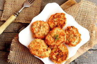 Куриные оладья по-албански