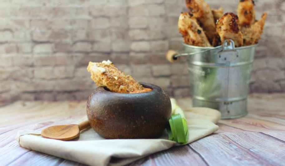 Рецепт куриных палочек с кунжутом