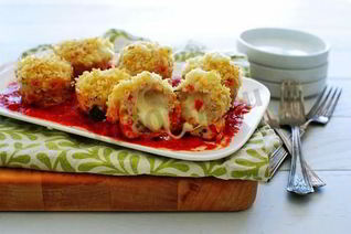 Куриные шарики с сыром