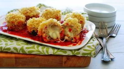 куриные шарики с сыром