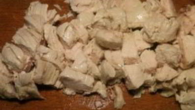 курица с ананасом