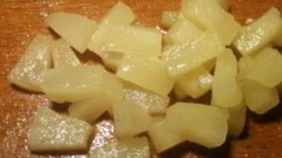 курица с ананасом