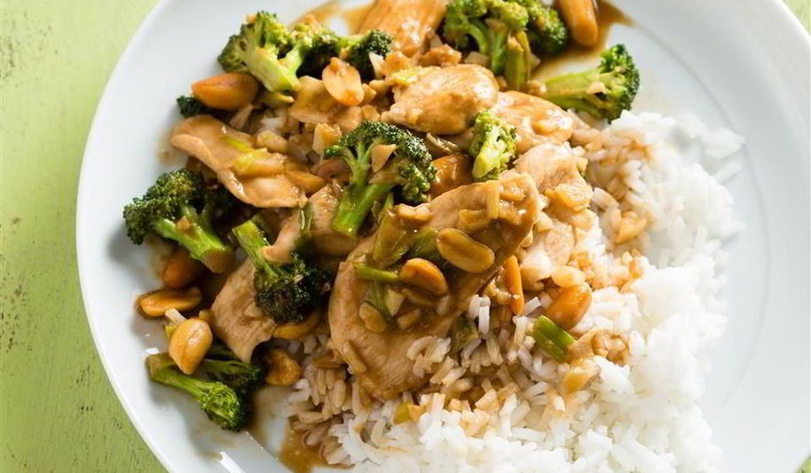 Рецепт курицы с арахисом по-тайски