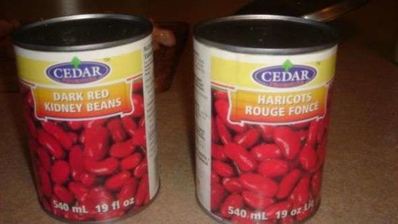 курица с фасолью