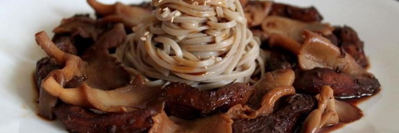 Курица терияки с виноградным соусом