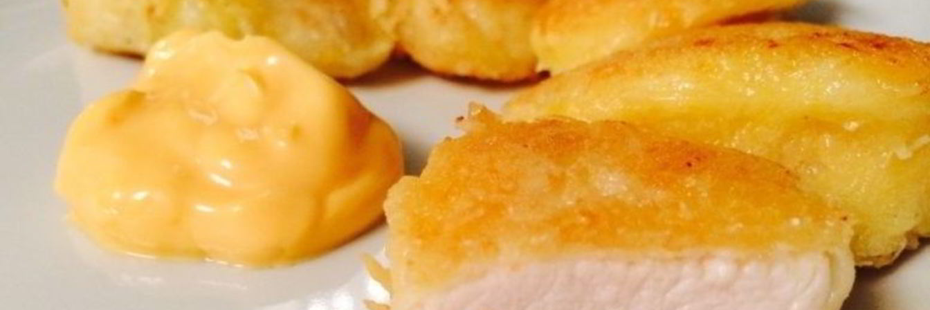 Курица в сырной панировке