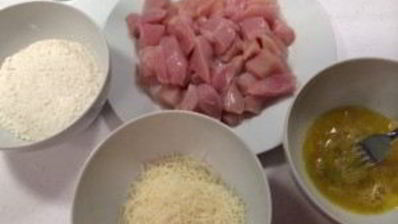 курица в сырной панировке