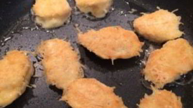 курица в сырной панировке