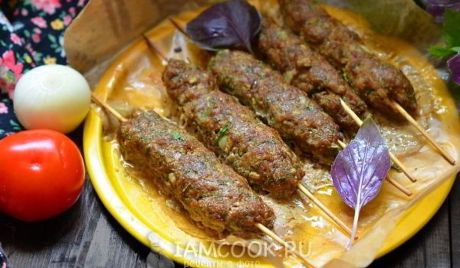 Рецепт люля-кебаба в духовке