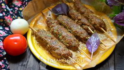 люля-кебаб в духовке