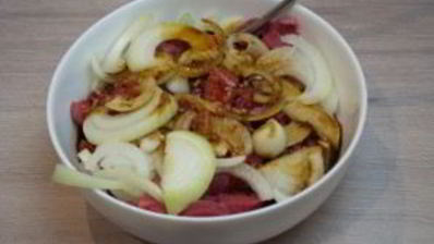 мясо под соусом терияки