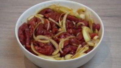 мясо под соусом терияки