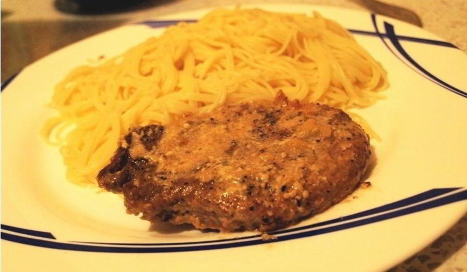 Рецепт мяса в чесночном соусе